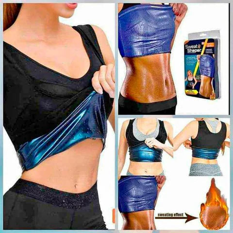 Camiseta Reductora Mujer Efecto Sauna XXL