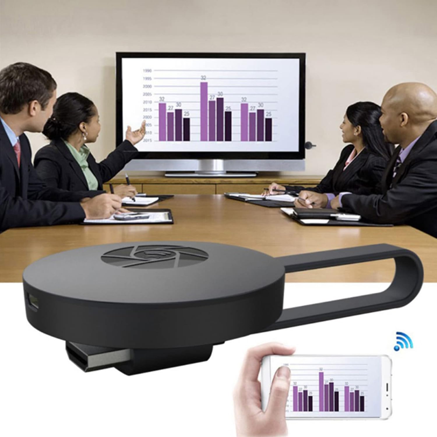 Adaptador Chromecast inalámbrico para TV - additional image 1
