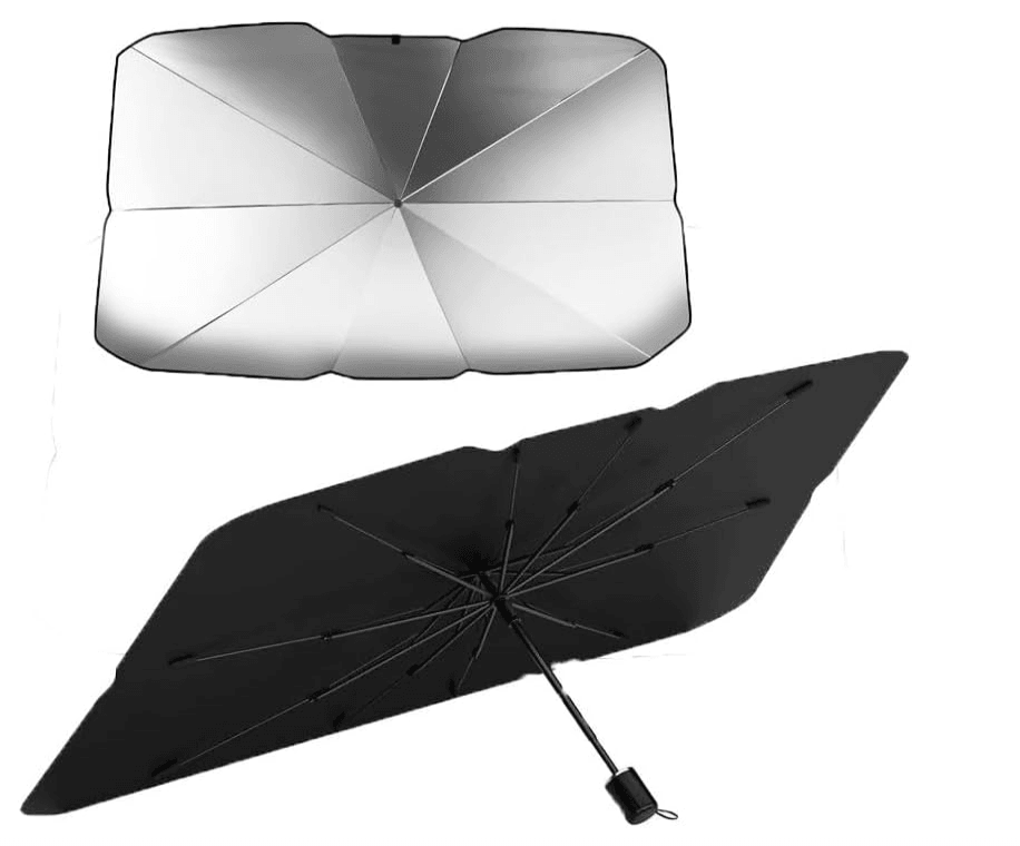 Parasol Delantero para Coche Tipo Paraguas